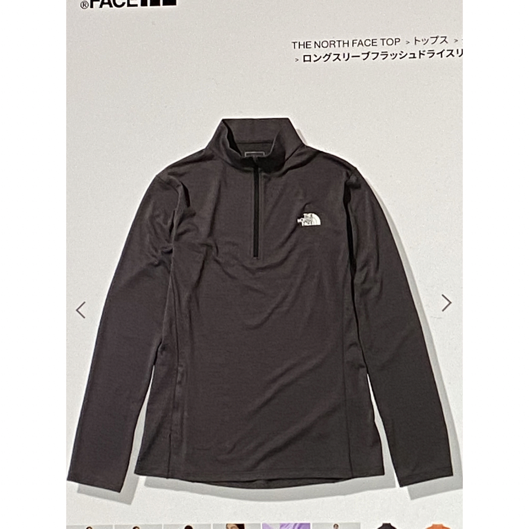 新品 THE NORTH FACE L/S FLASHDRY 3D Zip Up