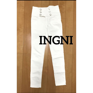INGNI - INGNI ハイウエストスキニーデニムの通販 by UKI♡'s shop