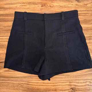 ザラ(ZARA)の訳アリ　ZARA ショートパンツ　ブラック(ショートパンツ)