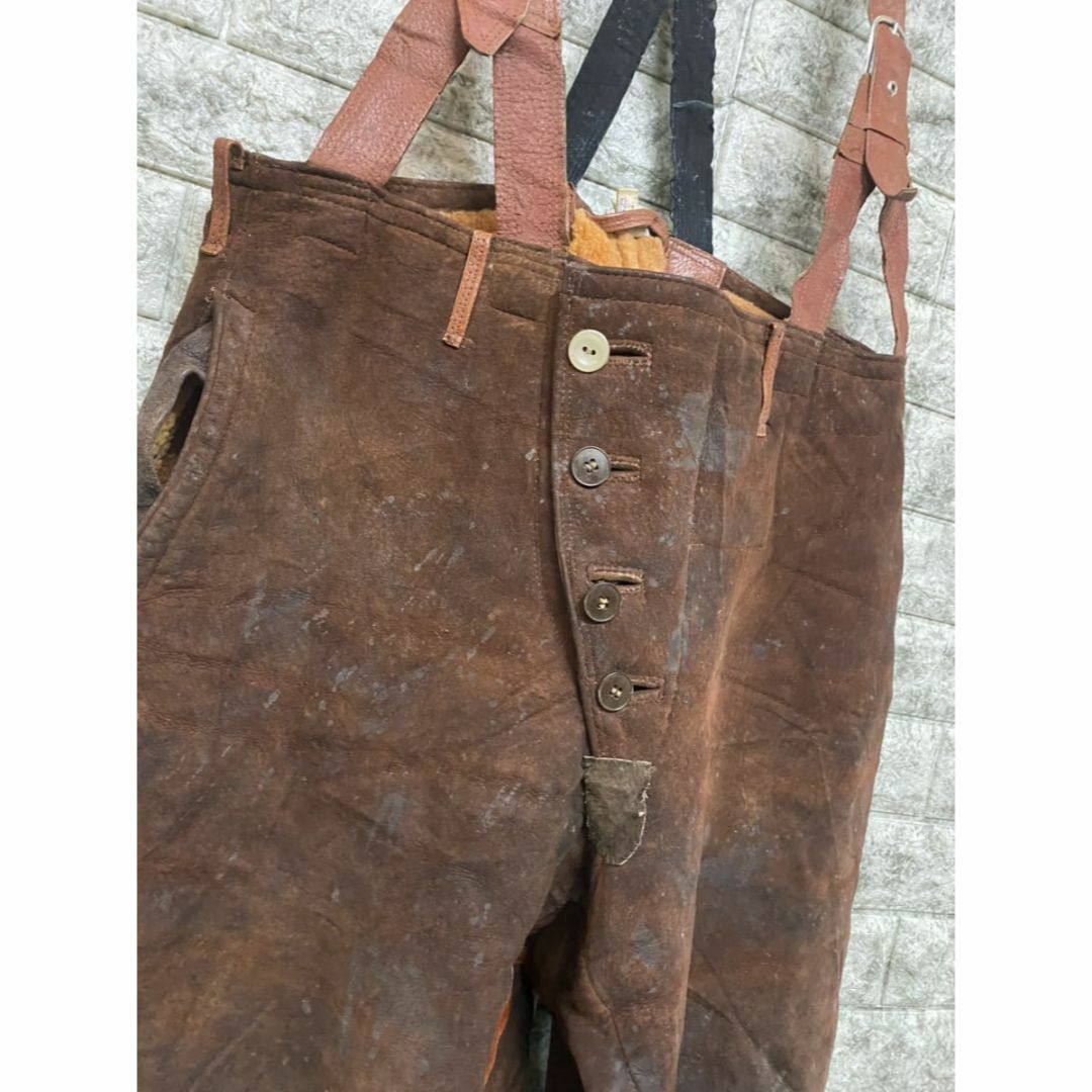 MILITARY - 貴重 1950s Germany Vintage シープスキン ムートン MILITARY - 貴重 1950s Germany Vintage シープスキン ムートン