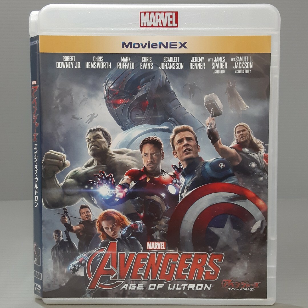 アベンジャーズ／エイジ・オブ・ウルトロン　MovieNEX Blu-ray | フリマアプリ ラクマ