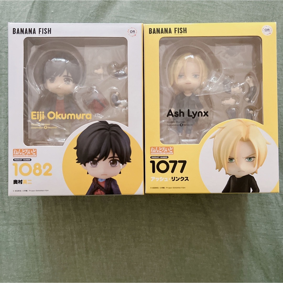 ねんどろいど BANANA FISH アッシュ 奥村英二 2体セットフィギュア