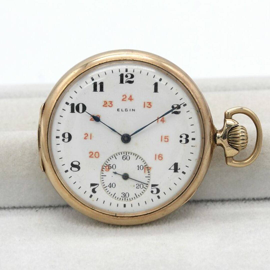 激安中古 ヴィンテージ エルジン NALTWATCH 懐中時計 手巻き A01891