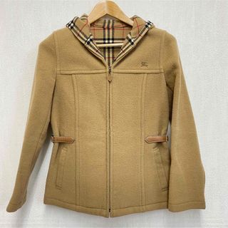 バーバリーブルーレーベル(BURBERRY BLUE LABEL)のr3591 バーバリー Burberry ブルーレーベル ノバチェック コート(ピーコート)