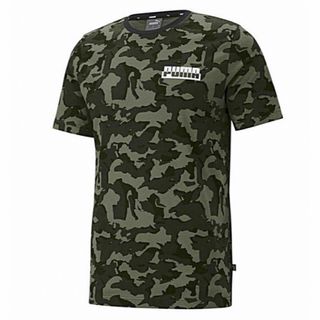 プーマ(PUMA)の【PUMA / プーマ】迷彩 カモフラTシャツ・USサイズM（日本サイズL相当）(Tシャツ/カットソー(半袖/袖なし))