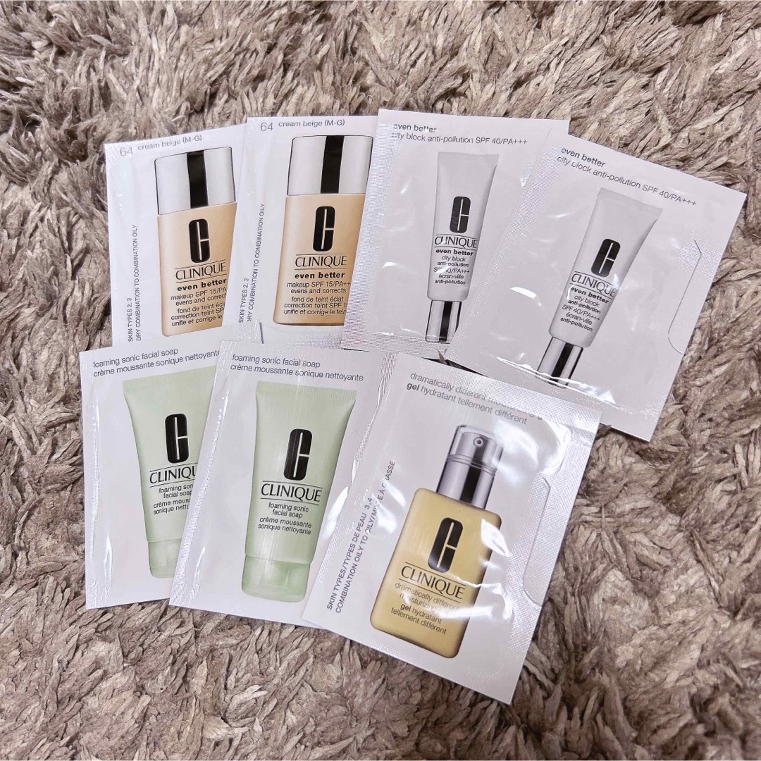 CLINIQUE(クリニーク)のスキンケアセット3 コスメ/美容のベースメイク/化粧品(ファンデーション)の商品写真