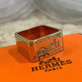 エルメス(Hermes)の☆美品☆HERMES エルメス スカーフリング ボルデュック パーマブラス(その他)