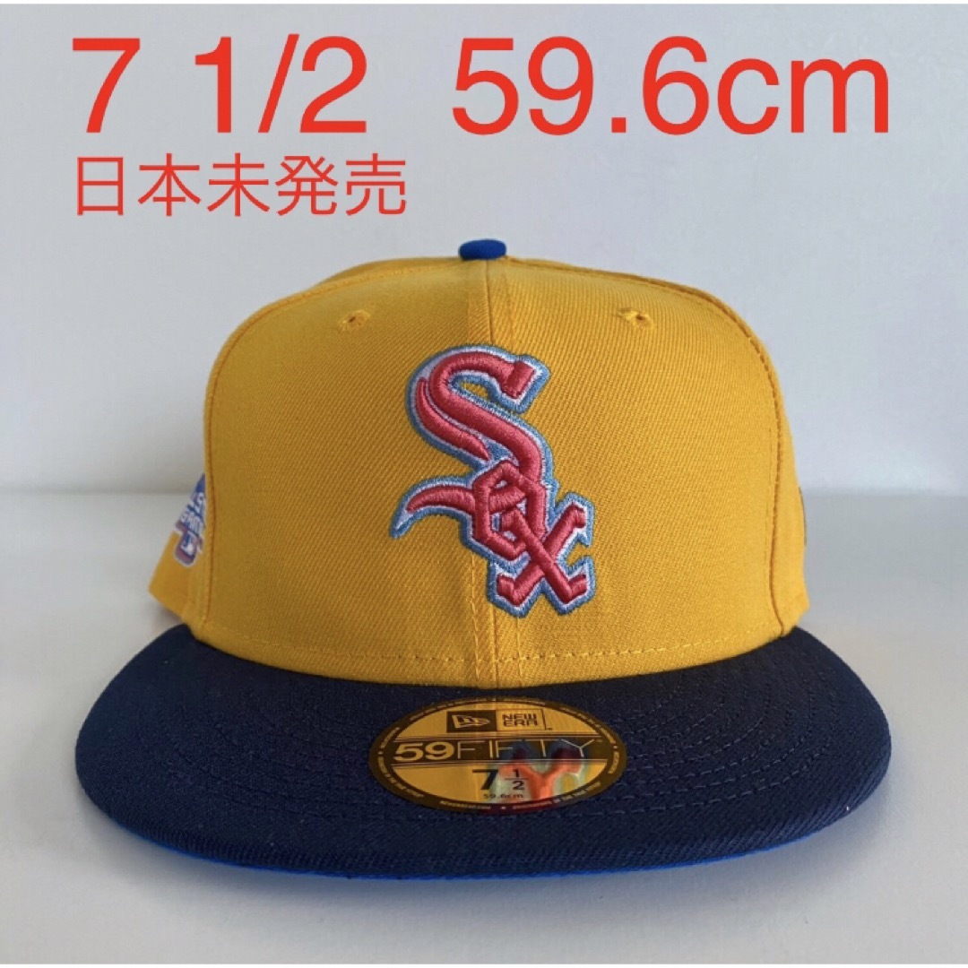 メンズツバ裏ブルー New Era Cap 1/2 ニューエラ ソックス キャップ