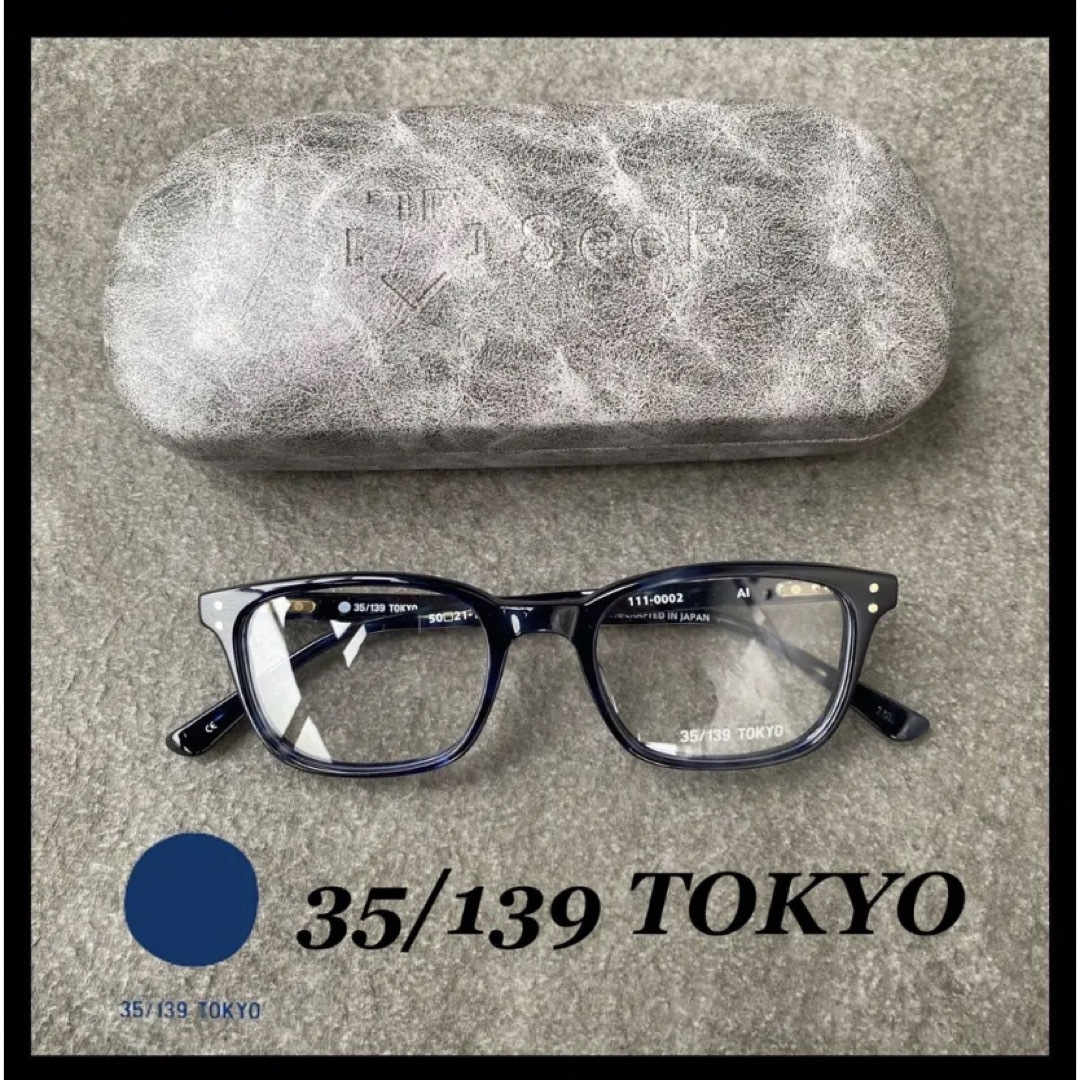 新品 35/139 TOKYO ウエリントン 眼鏡 111-0004 メガネ ㊸ ...
