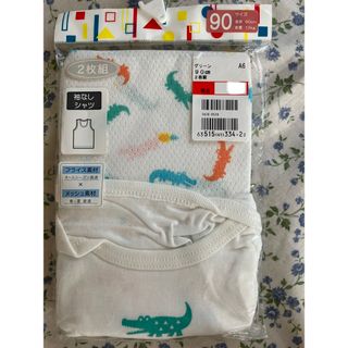 ひかるん様専用⭐️袖なし　ランニング　シャツ　肌着　メッシュ　90(下着)