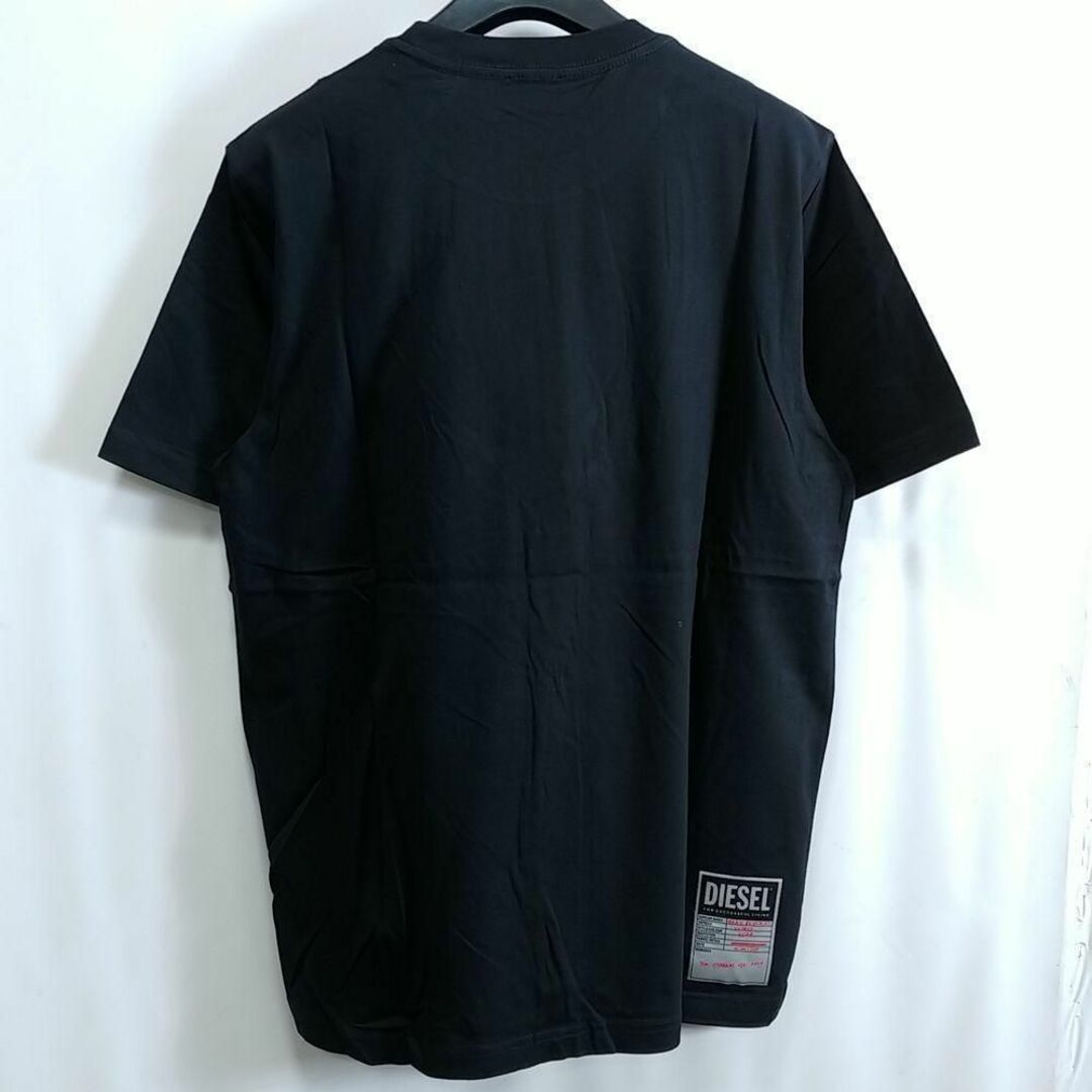 DIESEL(ディーゼル)の新品 XL ディーゼル Diesel ブレイブ Tシャツ カットソー B23 黒 メンズのトップス(Tシャツ/カットソー(半袖/袖なし))の商品写真