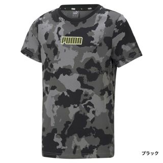 プーマ(PUMA)のPUMA ｶﾓﾌﾗ柄 半袖Tシャツ 140㎝ ﾌﾟｰﾏ(Tシャツ/カットソー)