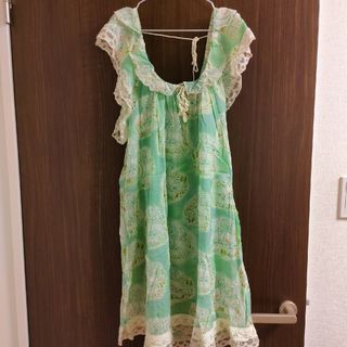 フランシュリッペ(franche lippee)の最終お値下げ☆美品　franche lippee　森ワンピース(ひざ丈ワンピース)