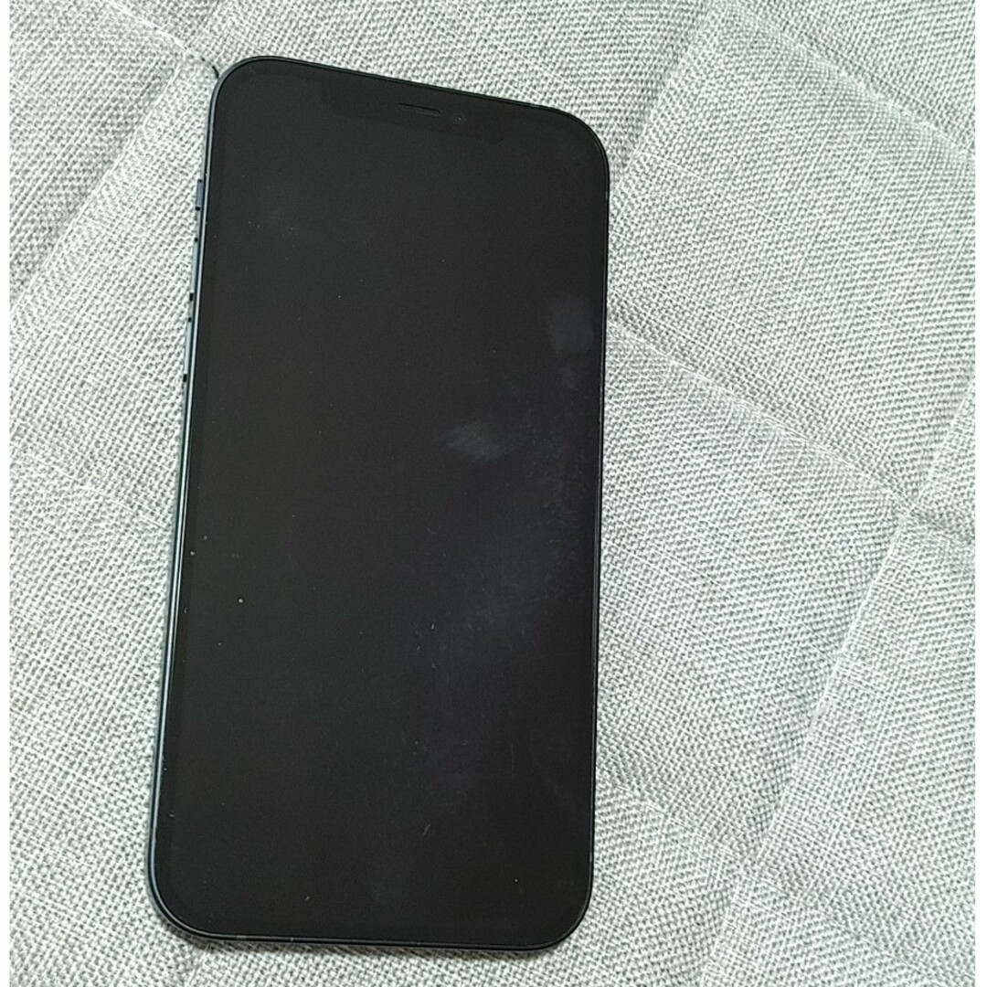 アップル iPhone12 64GB ブラック aunano-SIMカラー