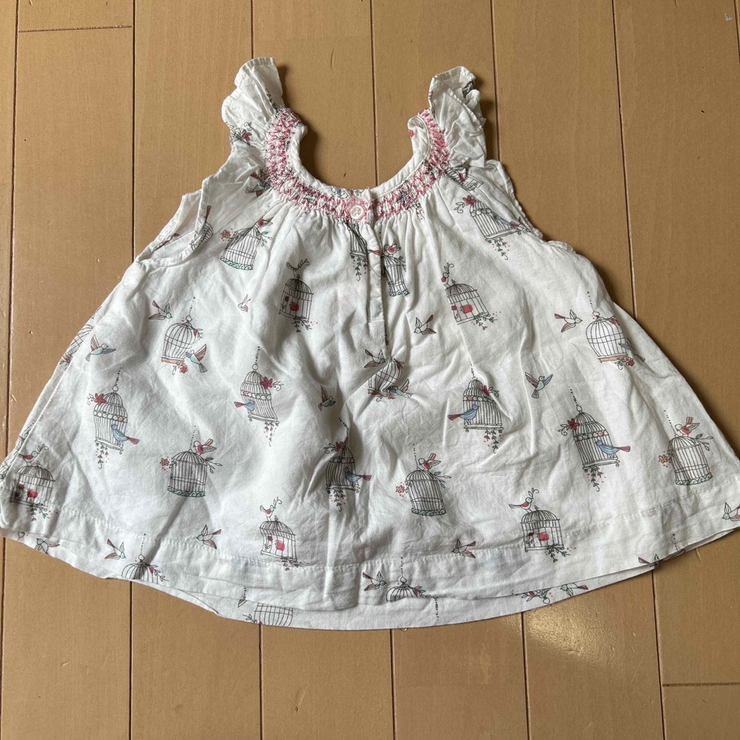 babyGAP(ベビーギャップ)の袖なしチュニック☆babyGAP★70 キッズ/ベビー/マタニティのベビー服(~85cm)(シャツ/カットソー)の商品写真