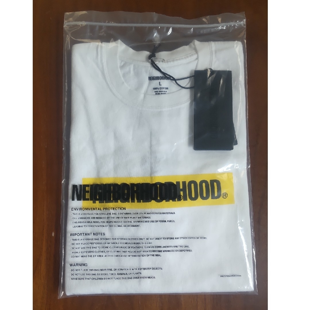 NEIGHBORHOOD(ネイバーフッド)のLサイズ　新作、未使用　NEIGHBOR HOOD　ネイバーフッド Tシャツ メンズのトップス(Tシャツ/カットソー(半袖/袖なし))の商品写真