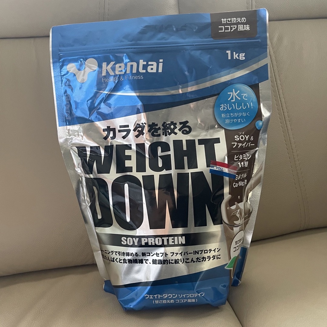 Kentai(ケンタイ)のKentai SOY PROTEIN ココア味 食品/飲料/酒の健康食品(プロテイン)の商品写真