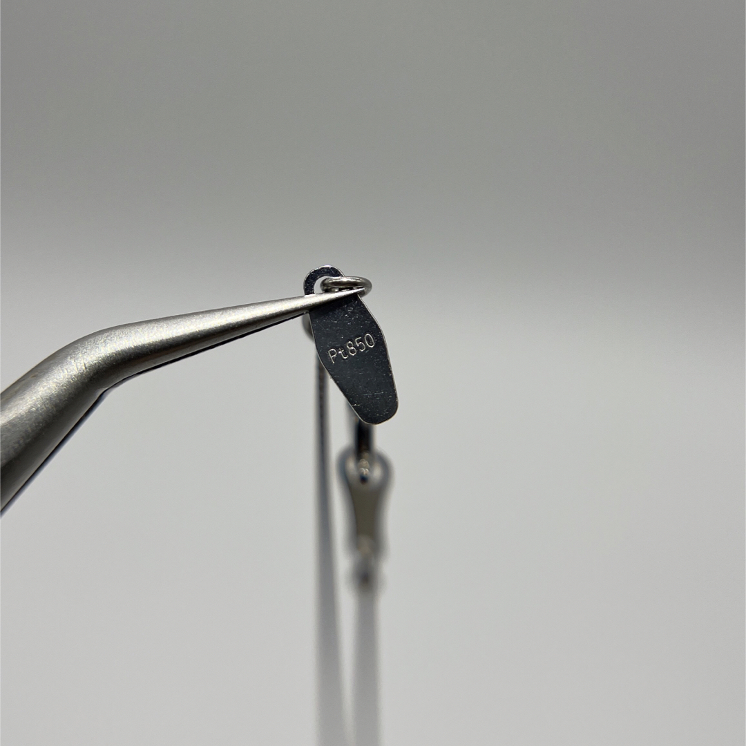 ルベライトネックレス  ダイヤモンド pt900 レディースのアクセサリー(ネックレス)の商品写真