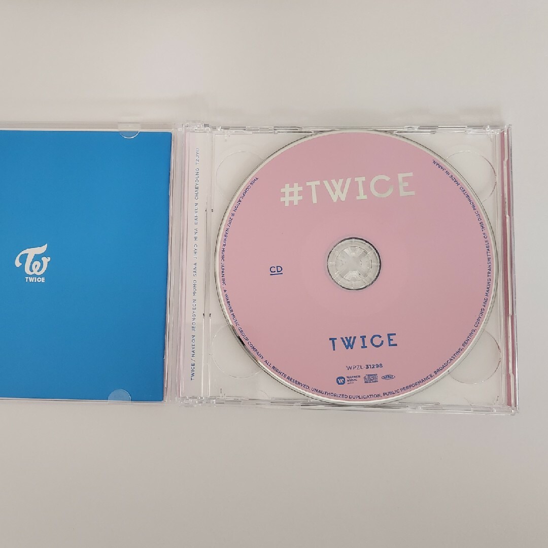 ＃TWICE（初回限定盤B） エンタメ/ホビーのCD(K-POP/アジア)の商品写真