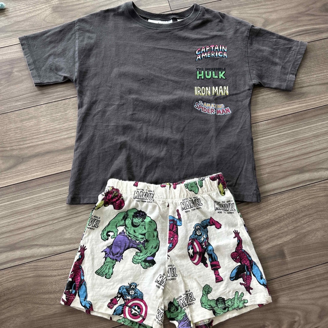 ZARA KIDS(ザラキッズ)のZARA kids マーベル110センチ キッズ/ベビー/マタニティのキッズ服男の子用(90cm~)(Tシャツ/カットソー)の商品写真