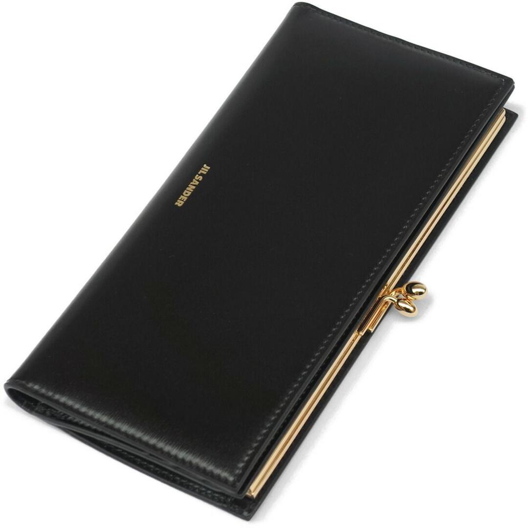 Jil Sander - 二つ折りがま口長財布 ゴジパース J07UI0014 BLACKの通販