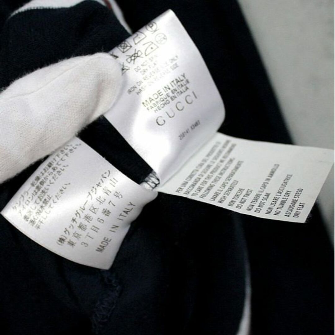 Gucci - グッチ GUCCI 長袖 Tシャツ ネイビー sizeS【61431】の通販 by ATLANTIS ラクマ店｜グッチならラクマ