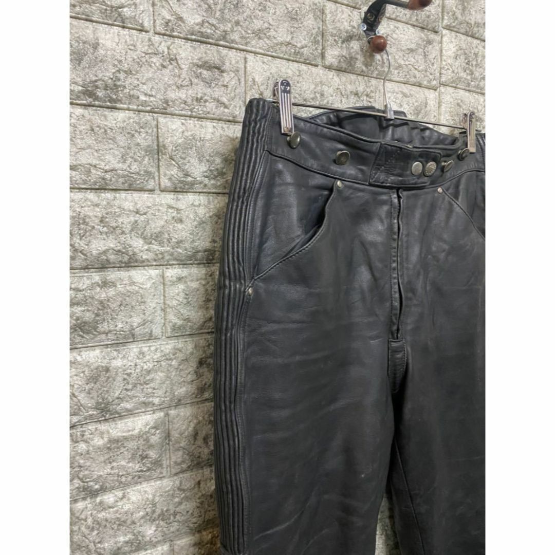 MILITARY - 1980s ドイツ製 Hein Gericke ハインゲリック レザー MC モ ...
