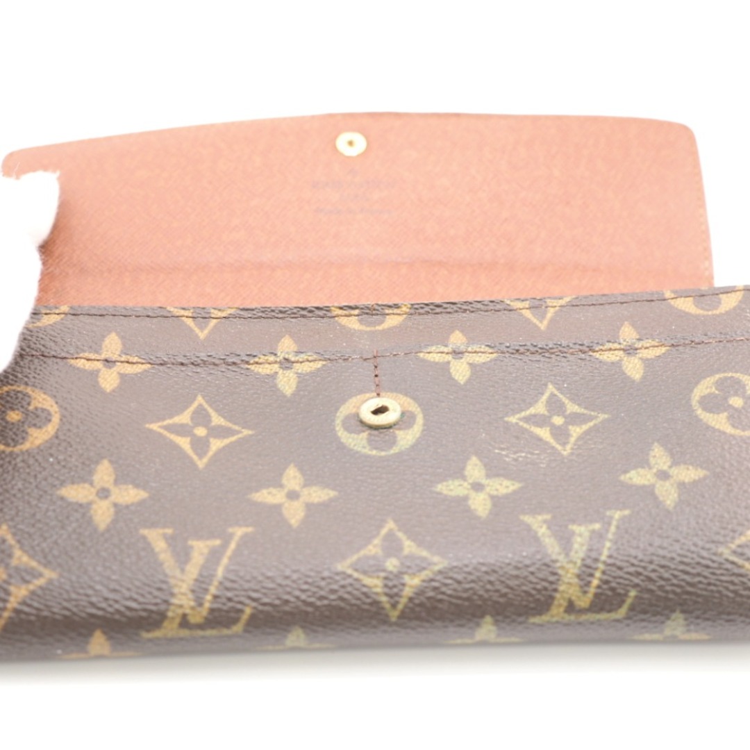 ルイヴィトン LOUIS VUITTON 長財布
 モノグラム ポシェットポルトモネクレディ M61725 ブラウン 6