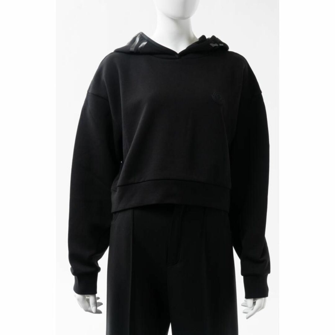 ☆新品未使用タグ付・本物保証☆MONCLER Cropped パーカー M　黒色