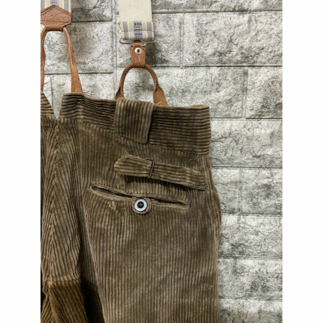 MILITARY - 1930s フランス製 太畝 コーデュロイ ジョッパーズ MILITARY - 1930s フランス製 太畝 コーデュロイ ジョッパーズ