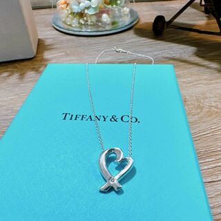 ティファニー(Tiffany & Co.)の◇ティファニー◇ラビングハート 1P ダイヤモンド ネックレス ブランド(ネックレス)