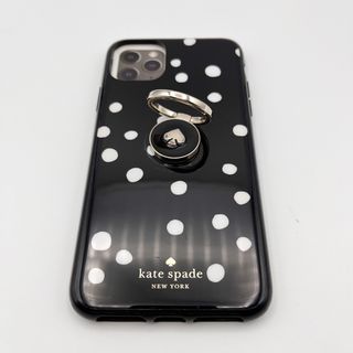 ケイトスペードニューヨーク(kate spade new york)のiPhone11PRO Max スマホケース　ケイトスペード　バンガーリング付き(iPhoneケース)