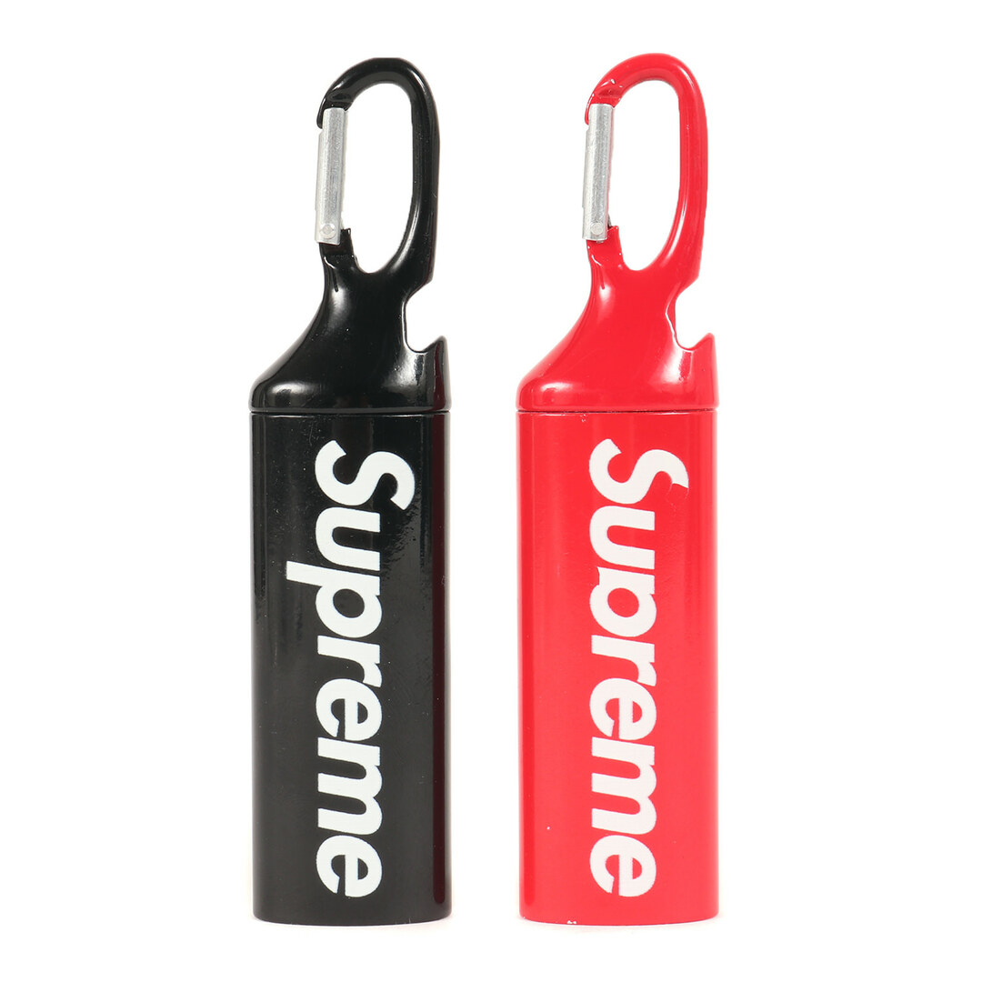 Supreme シュプリーム カラビナ 22SS ライターケース 2色セット Lighter Case Carabiner レッド ブラック 赤 黒  カジュアル ブランド ストリート【メンズ】