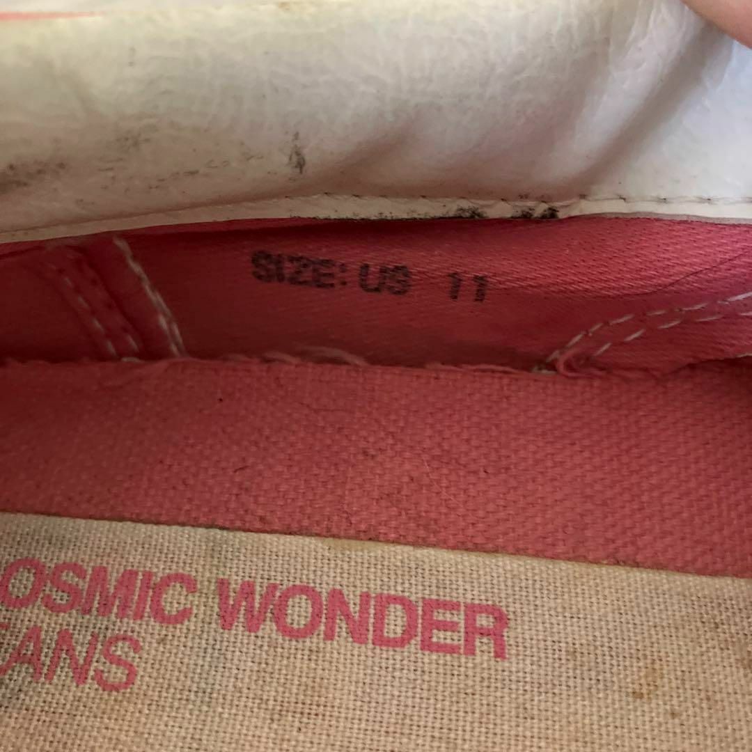 COSMIC WONDER(コズミックワンダー)のレア COSMIC WONDER×VANSスリッポン ピンク メンズの靴/シューズ(スリッポン/モカシン)の商品写真