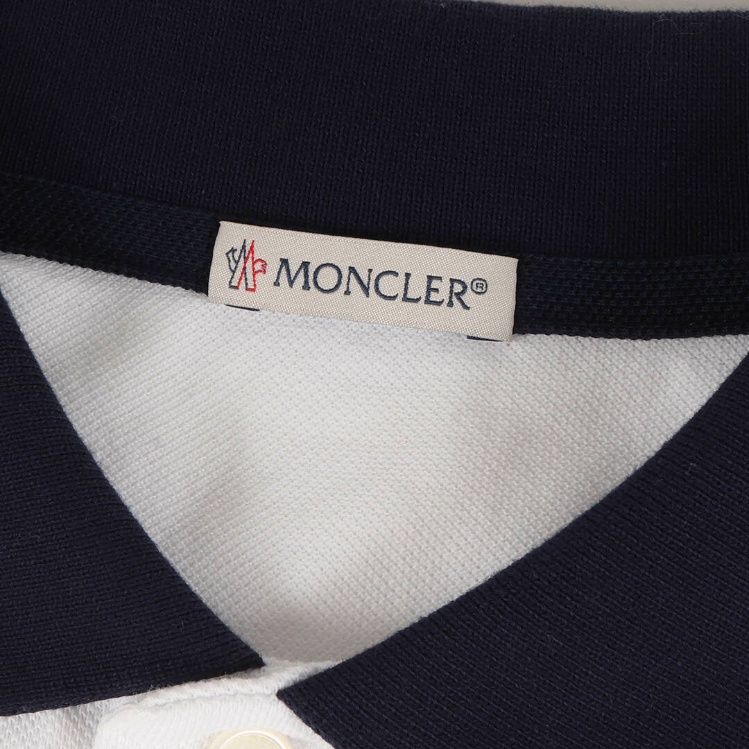 MONCLER   MONCLER モンクレール ポロシャツ サイズ:Mトリム 半袖