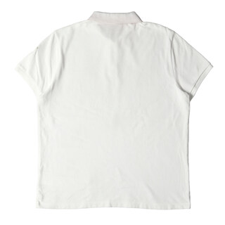 MONCLER - MONCLER モンクレール ポロシャツ サイズ:XL 鹿の子 ロゴ 