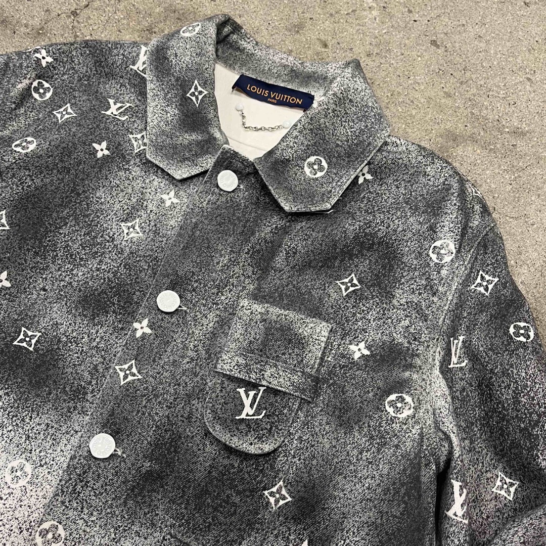 louis vuitton monogram work wear jacket