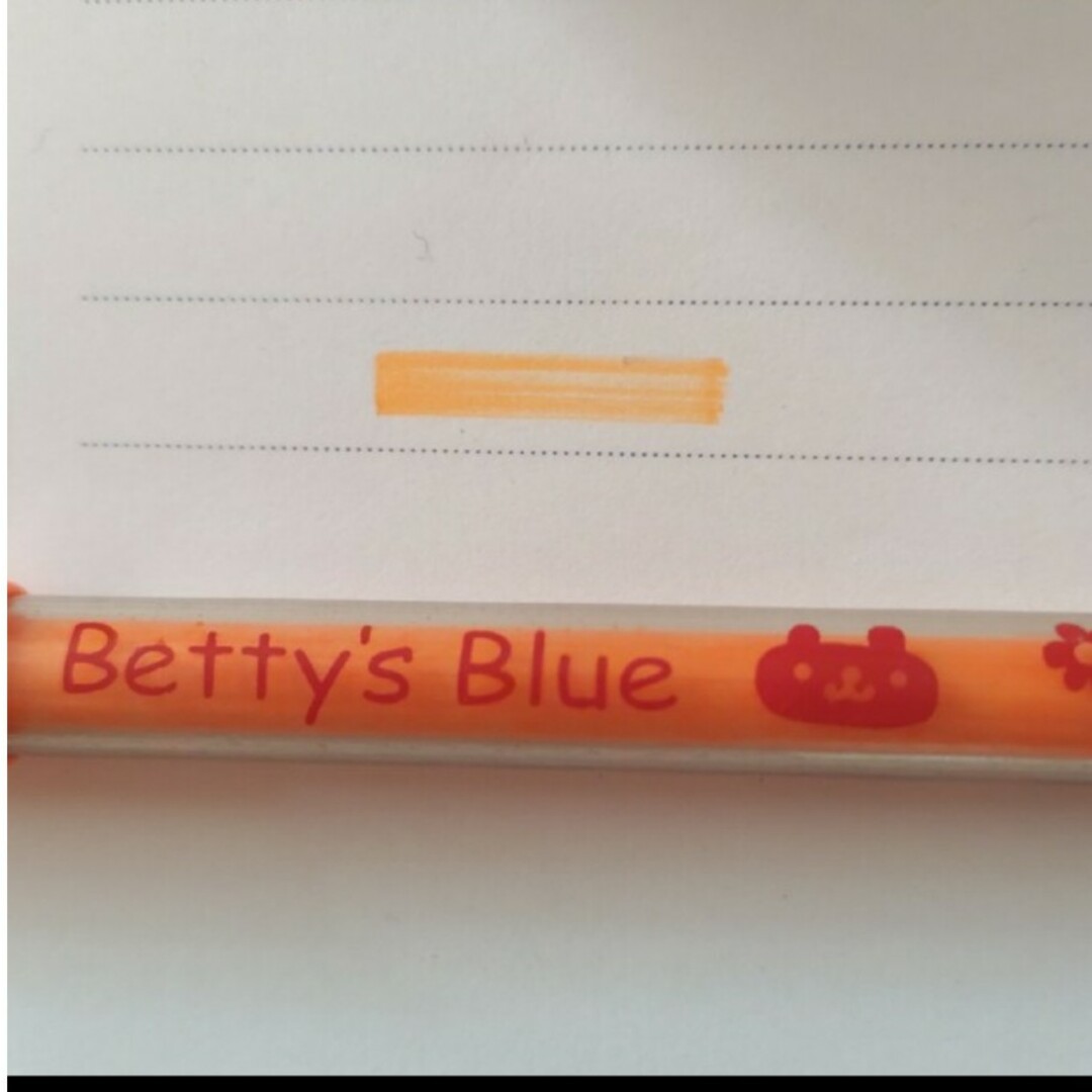 BETTY'S BLUE(ベティーズブルー)のベティーズブルー　蛍光ペン エンタメ/ホビーのコレクション(その他)の商品写真