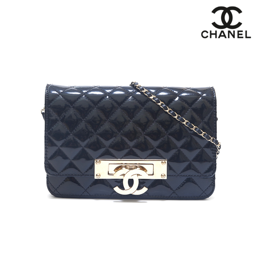 シャネル CHANEL ココロック デカココ チェーン ショルダーバッグ