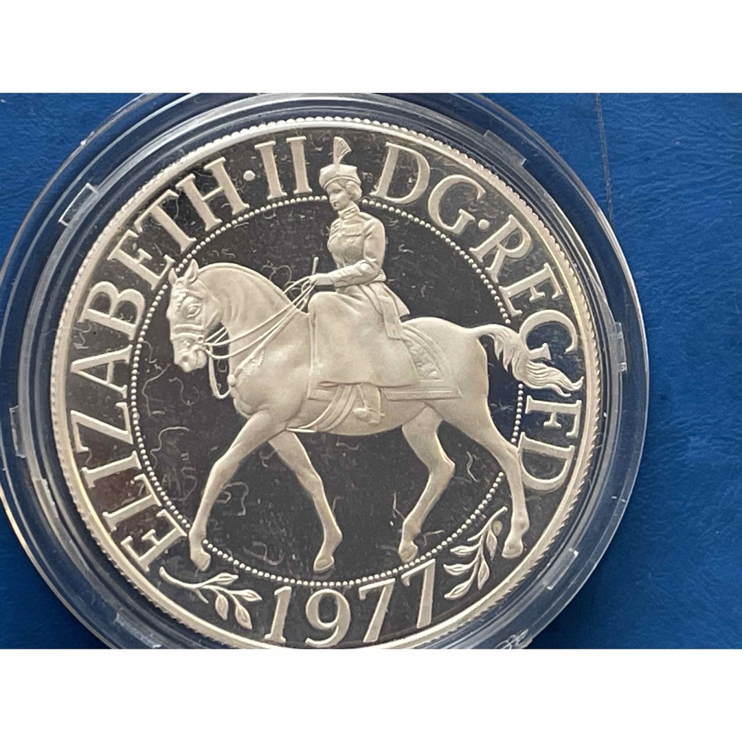1977年イギリスエリザベス2世シルバージュビリー記念プルーフ 1977年イギリスエリザベス2世シルバージュビリー記念プルーフ