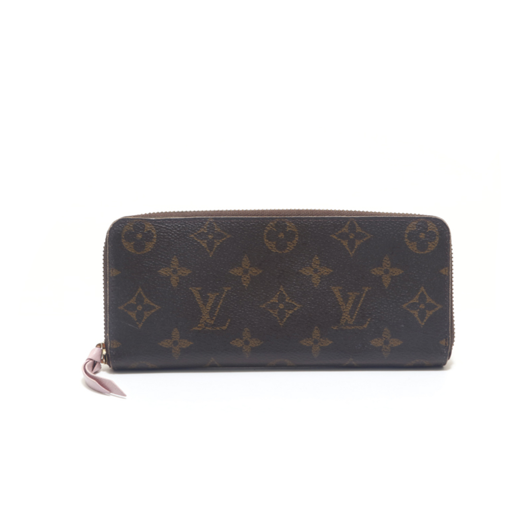 LOUIS VUITTON 長財布ポルトフォイユ・クレマチス ローズ・バレリーヌ