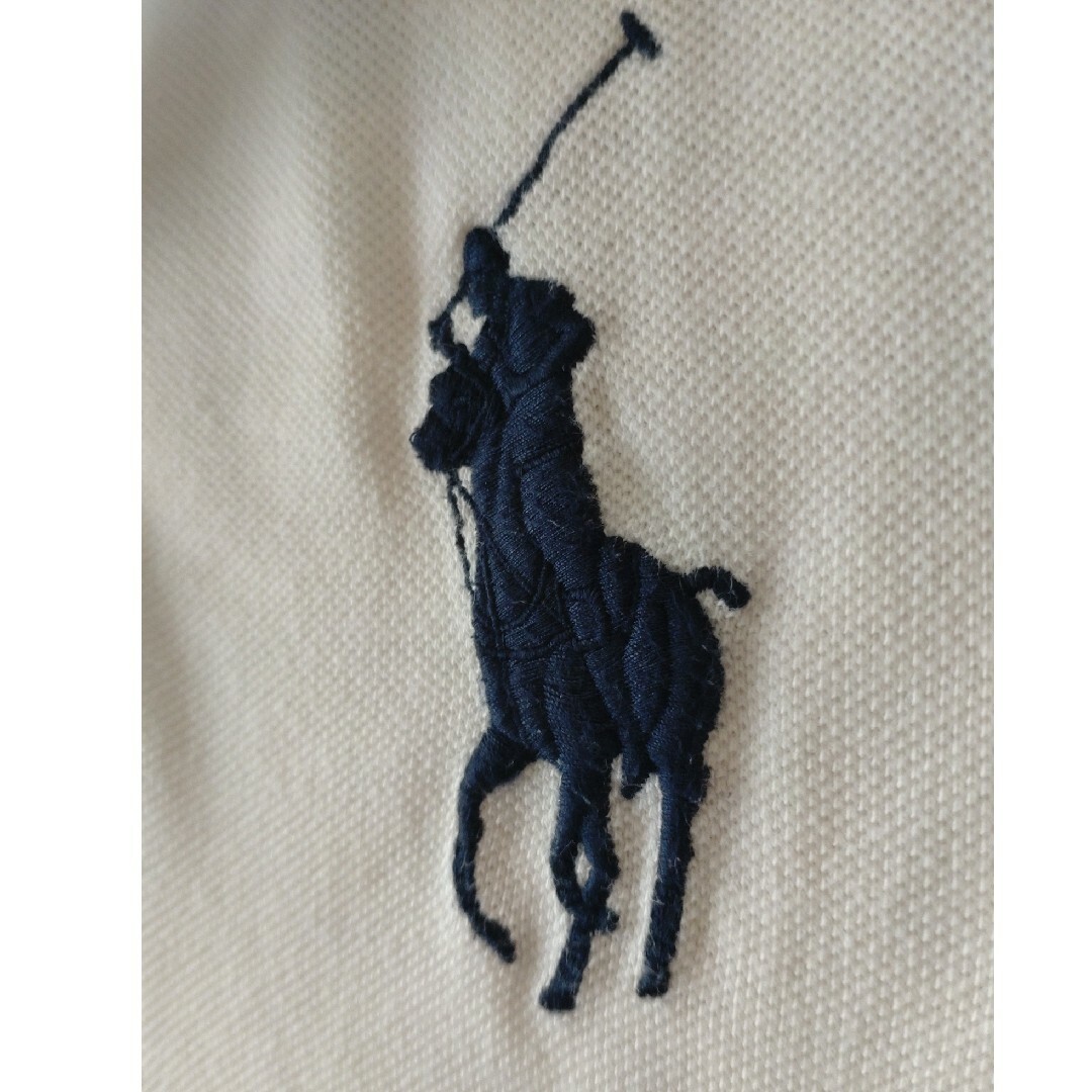 POLO RALPH LAUREN(ポロラルフローレン)のラルフローレン　ポロシャツ　白　120 キッズ/ベビー/マタニティのキッズ服男の子用(90cm~)(その他)の商品写真