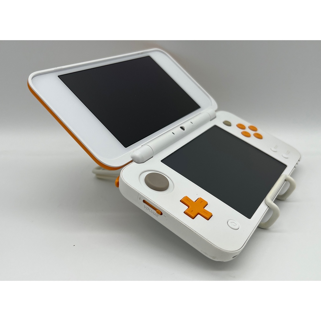 Newニンテンドー2DS LL 本体 ホワイト×オレンジ