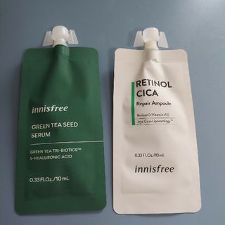 イニスフリー(Innisfree)のイニスフリー　グリーンティー　レチノール　シカ　リペア(美容液)