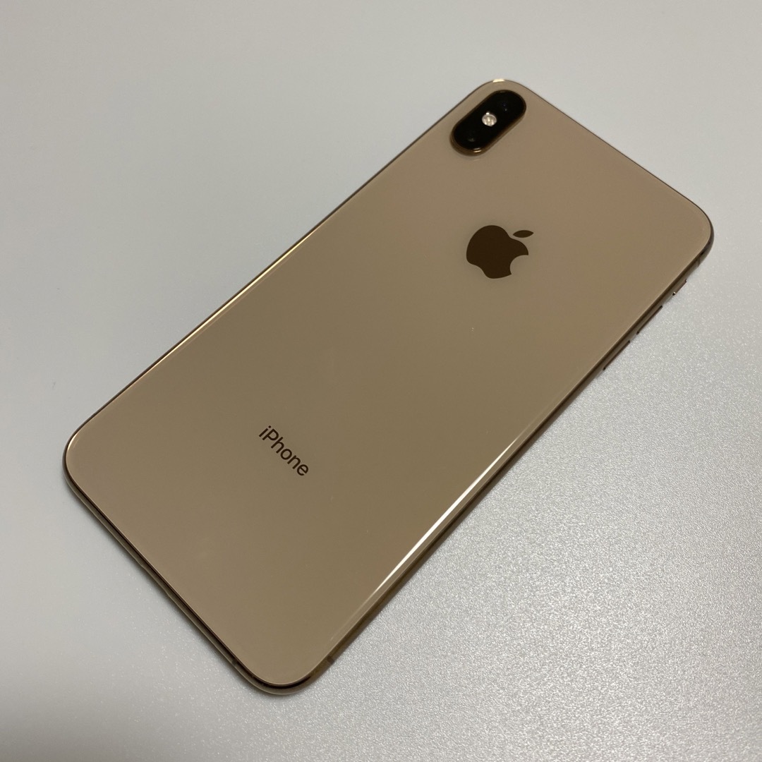 774mm厚さ◆SIMﾌﾘｰ◆iPhoneXS Max 64GB バッテリー最大容量99%