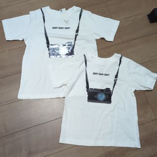 ジーユー(GU)の2つセット(Tシャツ/カットソー)