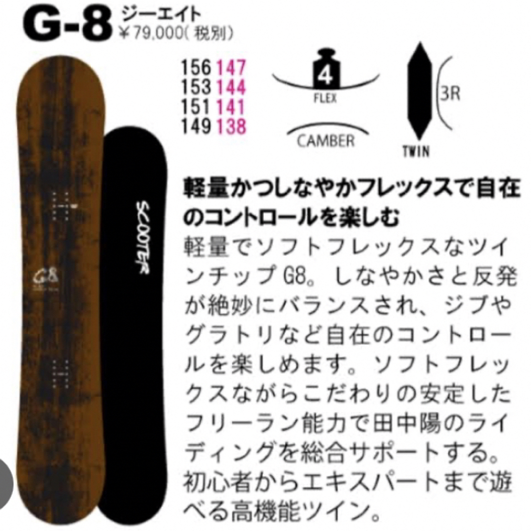 【国産】scooter G8 141