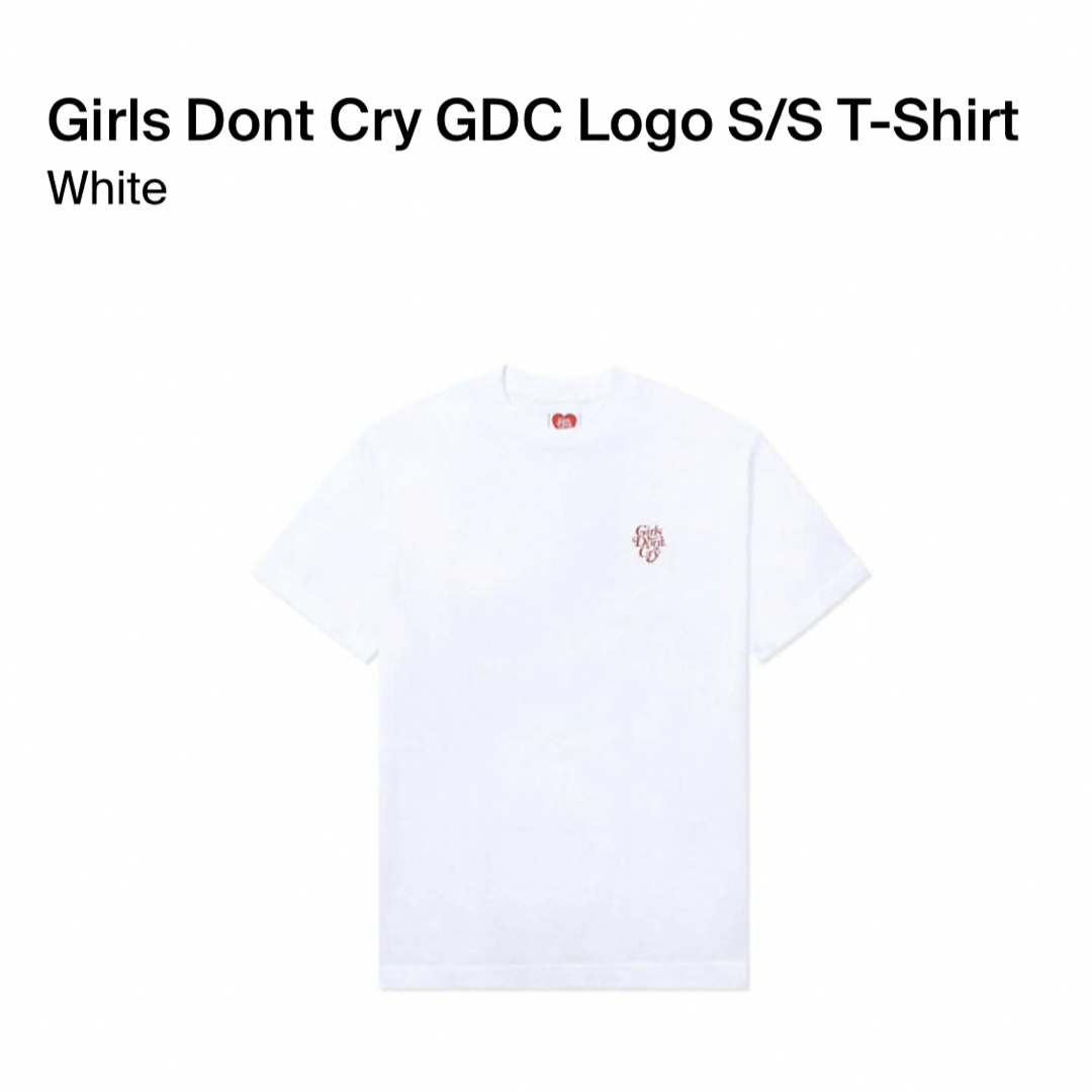 Girls Don't Cry GDC LOGO TEE Mサイズ