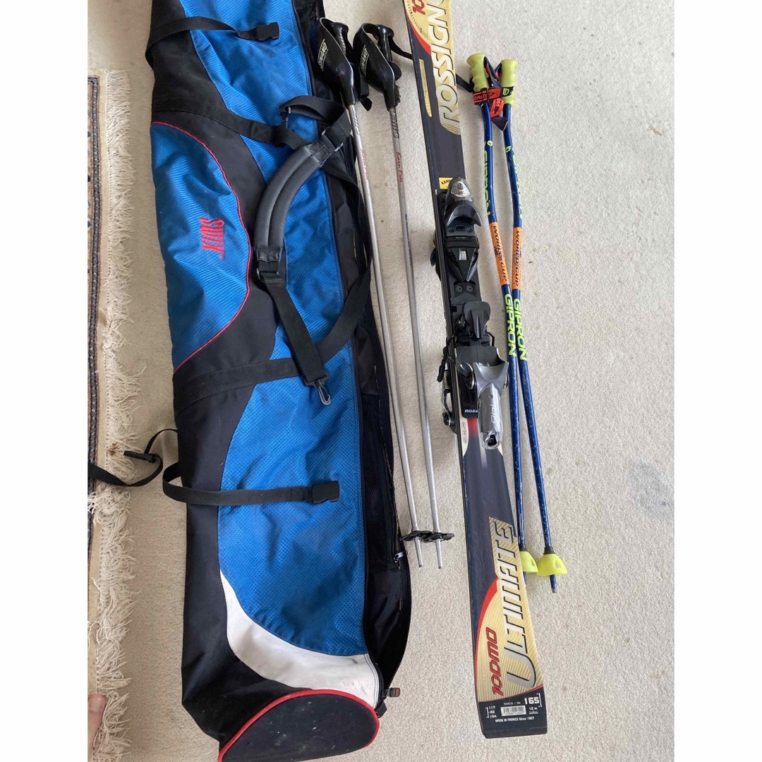 ROSSIGNOL 中古スキー、ストック、バッグの通販 by boo SWIX スキーポール 110cm(実測)