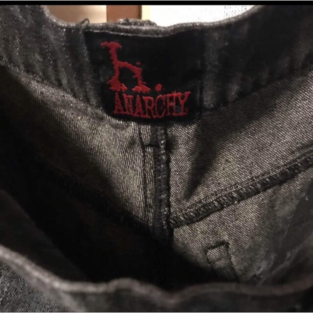 h.naoto(エイチナオト)のh.anarchy クラッシュデニムハーフパンツ 美品 レディースのパンツ(デニム/ジーンズ)の商品写真